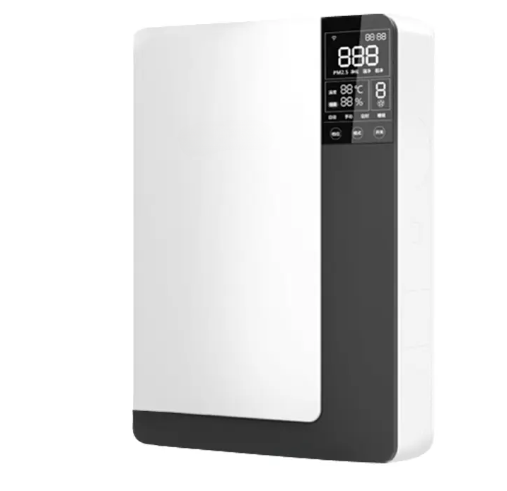 HOLTOP Wall Mounted Energy Recovery Ventilator – CO₂ Sensor Version